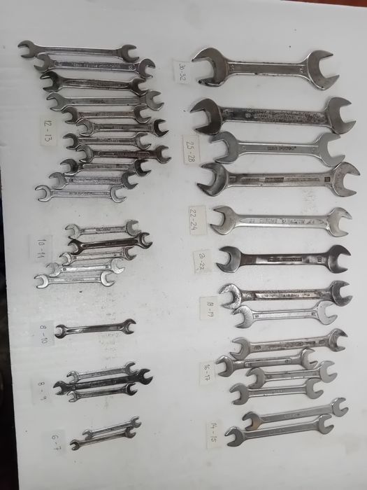 Ferramentas varias, usadas