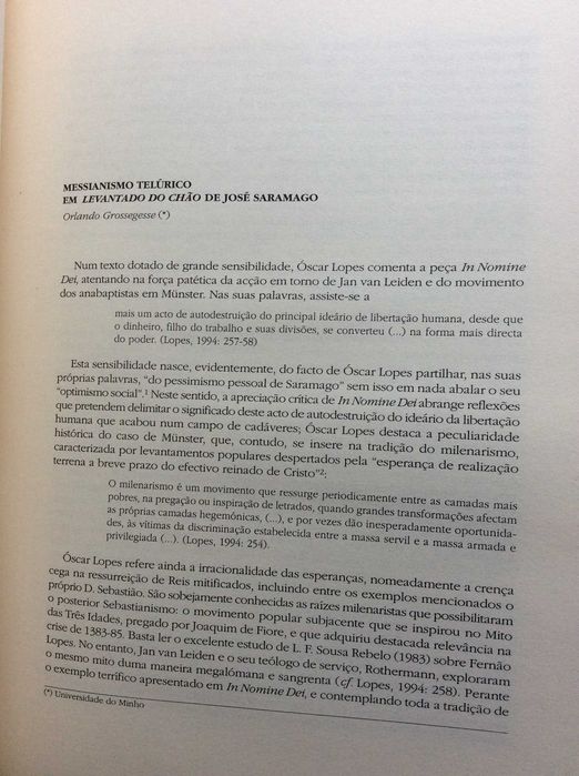 Estudos para Óscar Lopes. [Impressão Rainho & Neves, Lda. Santa Maria da Feira]. 1.ª Edição.