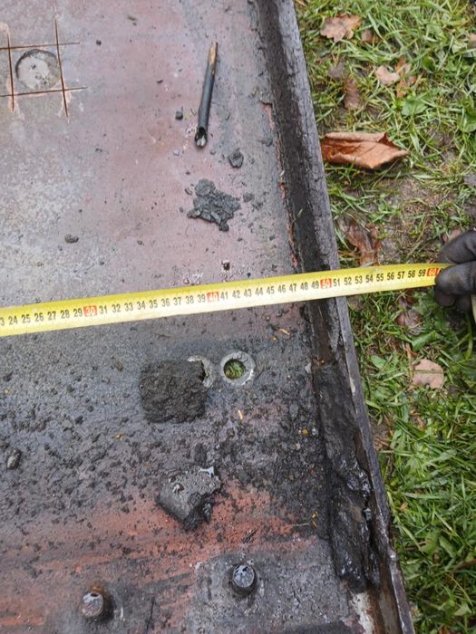 Pług spych do ziemi do sniegu