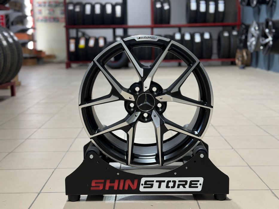 Нові диски Mercedes MR838 R18 5x112 Matte Black Machined Face