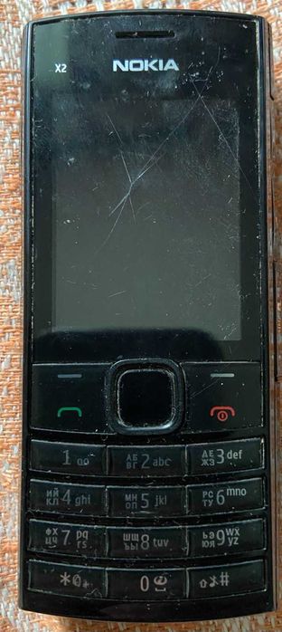 Телефон nokia x2-02 rm-694 (не вмикається, на запчастини / донор)