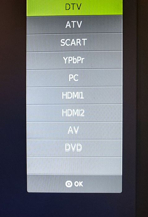 Плаский телевізор діагональ 56см