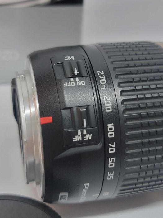 Objetiva Tamron 18-270 Nikon lente
