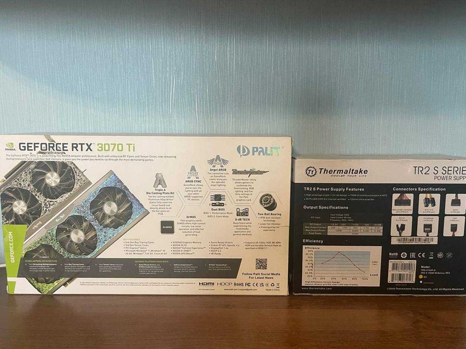 Ігровий ПК Ryzen 7 5700X / RTX 3070 Ti / 32GB RAM