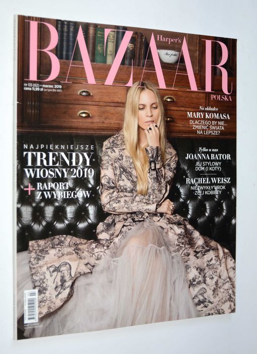 Harper's Bazaar Polska 10 Numerów Kompletny Rocznik 2019 | Magazyn moda uroda styl życia