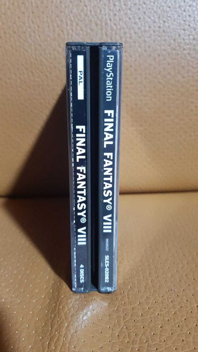 Final Fantasy VIII 8 Black Label Playstation 1 PAL Jogo ps1 psx psone