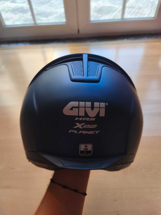 Capacete Jet GIVI HPS X22 Planet Tam.S