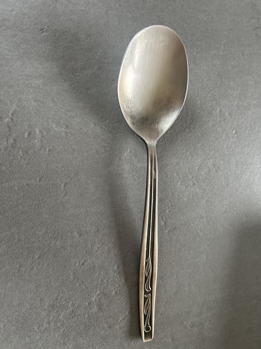 Stara łyzka posrebrzana