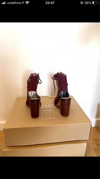 Sandálias Novas Zara NOVAS