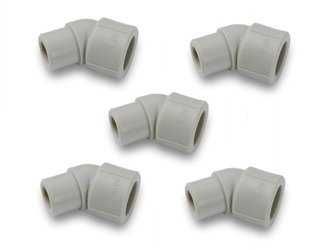 Kształtki PP - głównie Wavin BOR lub Kan Therm.