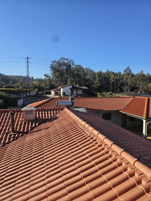 Telhados e exteriores