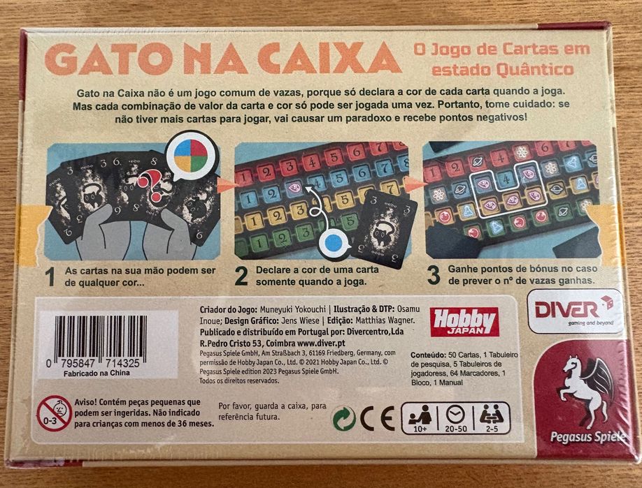 Jogo “ Gato na Caixa” | Novo