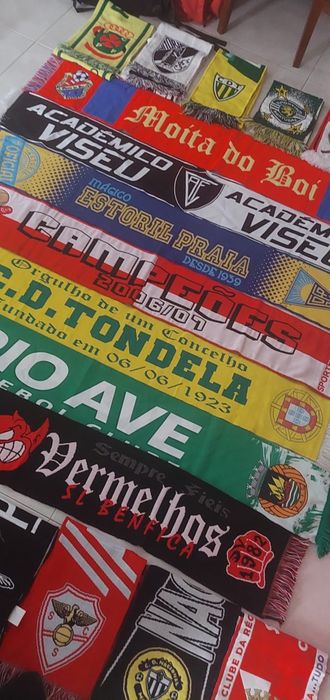 20 cachecois de futebol