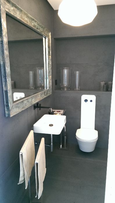 BETON ARCHITEKTONICZNY - płyty betonowe na ściany do łazienki i kuchni