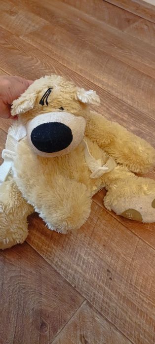 М'яка іграшка мішка-рюкзак