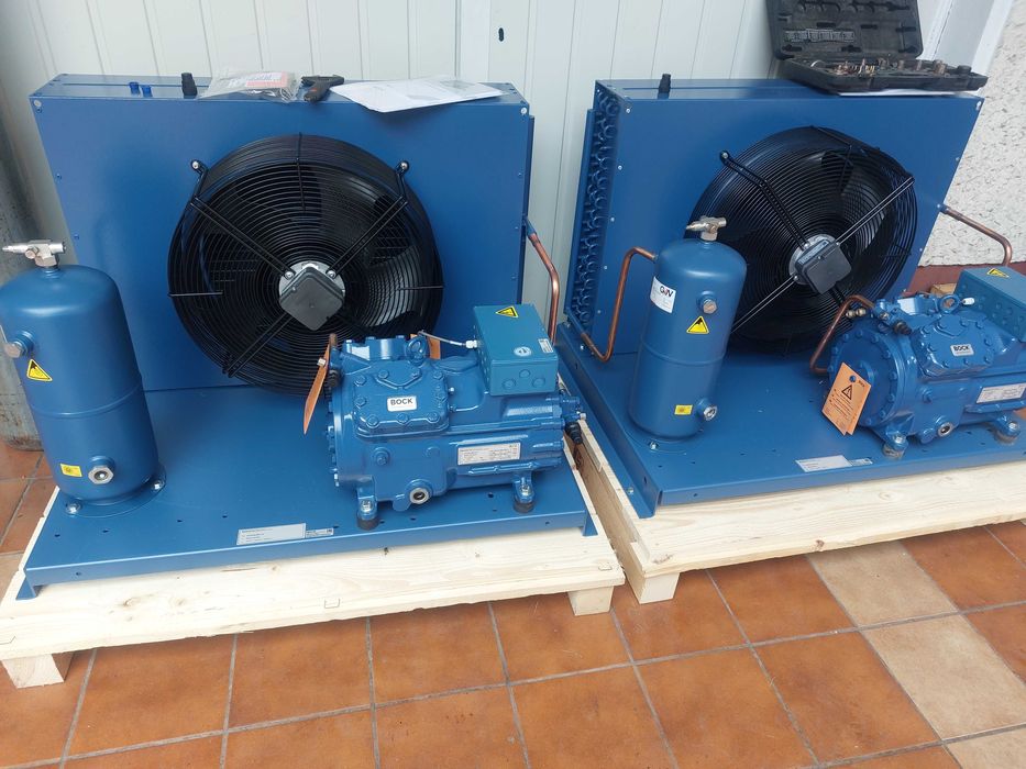 Agregat chłodniczy Bitzer nowy komora 500 m3 z montażem