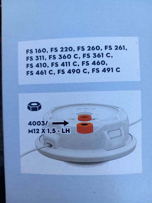 Cabeçote fio Sthill