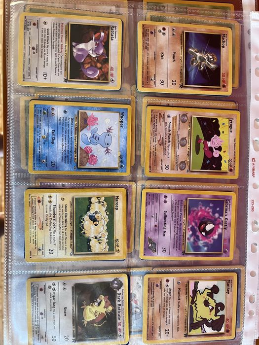 Cartas pokemon - versão ingles