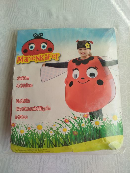 Przebranie strój biedronki .