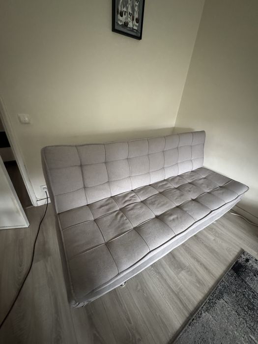 Sofa cama cinzento