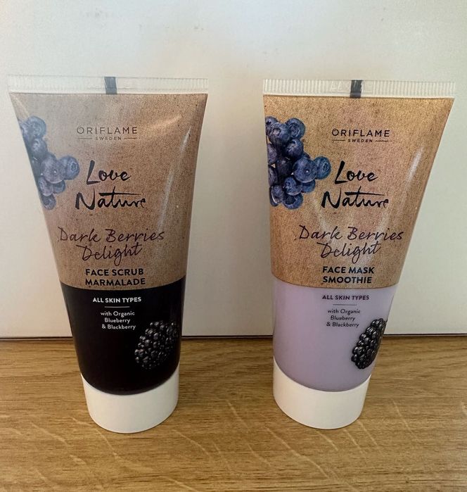 Esfoliante + Máscara Facial Mirtilo / Amora Love Nature