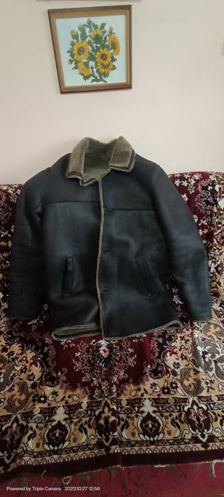 Дубльонка чоловіча натуральна на овчині