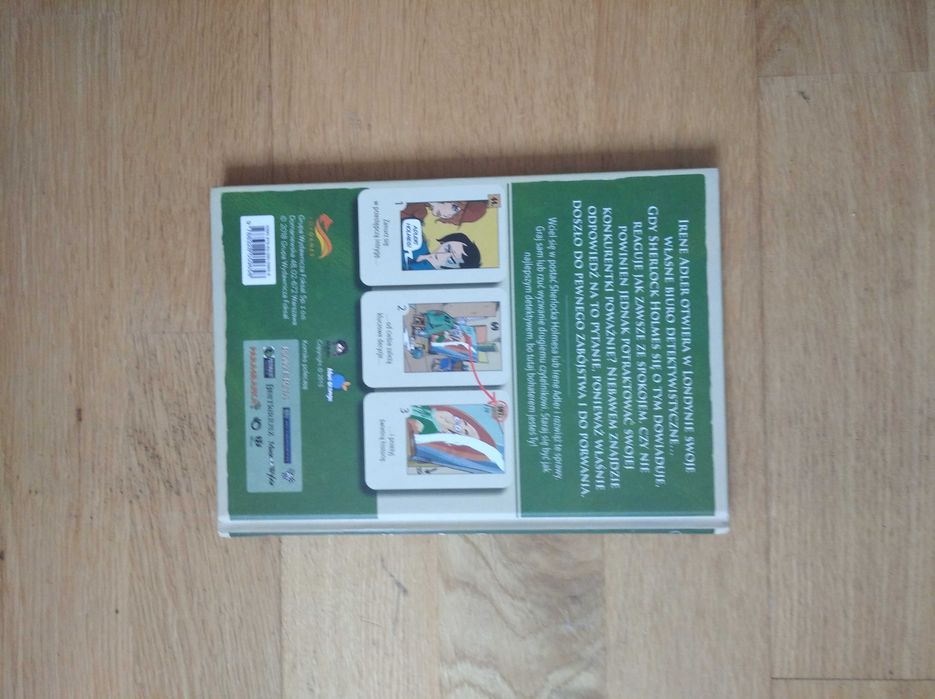 Sherlock Holmes pojedynek z Irene Adler CED komiks paragrafowy