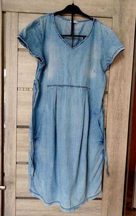 Для вагітних 42 -44 розмір сукня плаття джинс фірмове Busa S М розмір