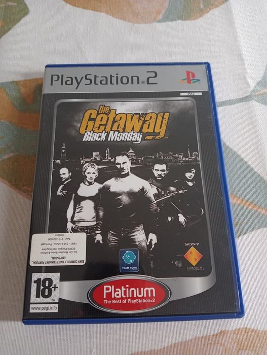 Jogo PlayStation 2 The Getaway Black Monday