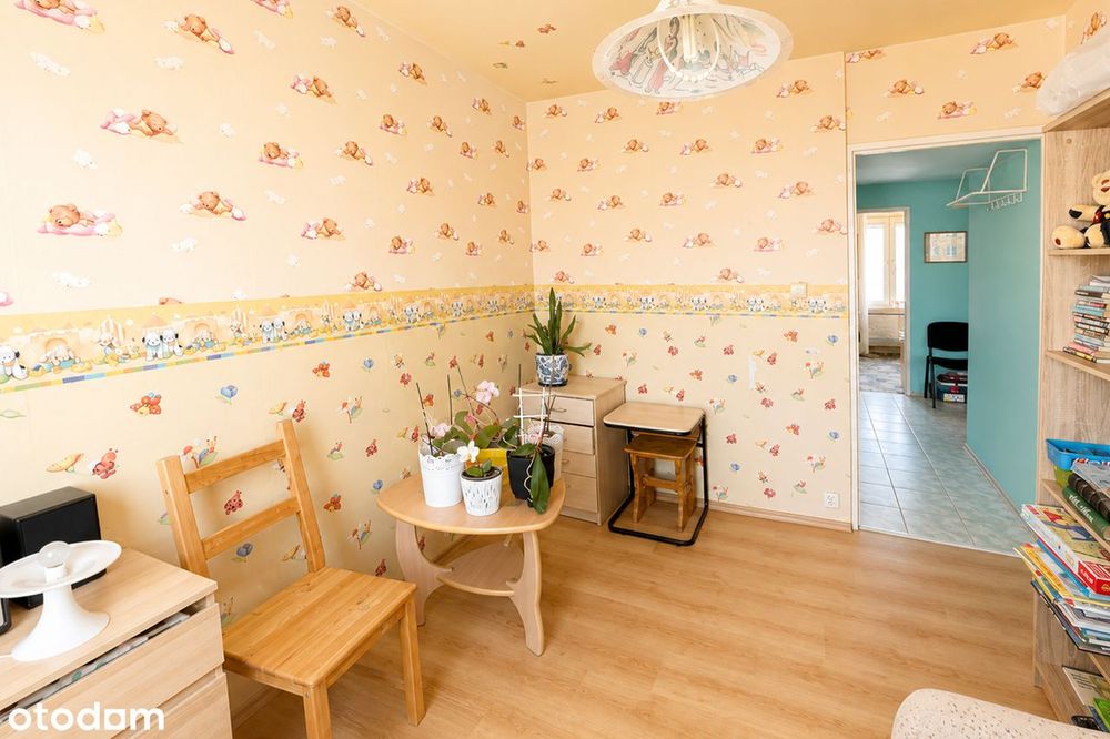 Trzy niezależne pokoje z balkonem i piwnicą