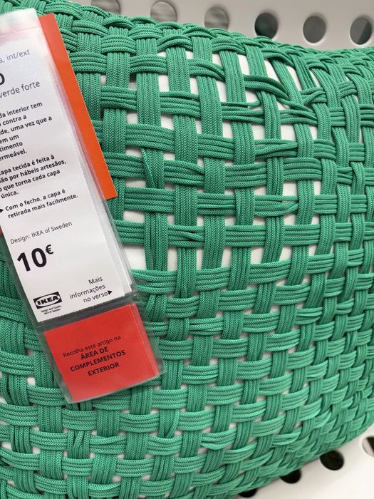 2 capas exterior Ikea para almofada