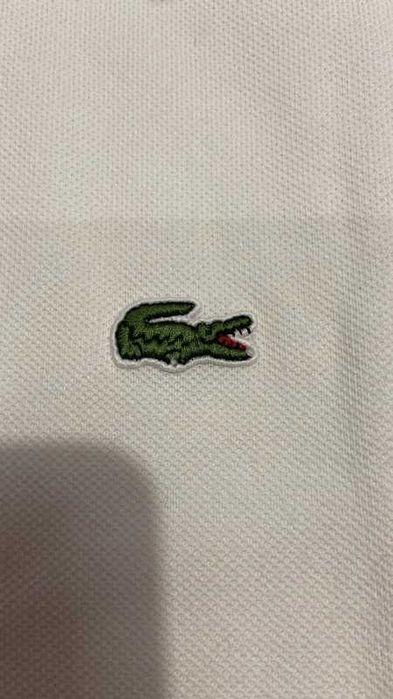 polo branco Lacoste original