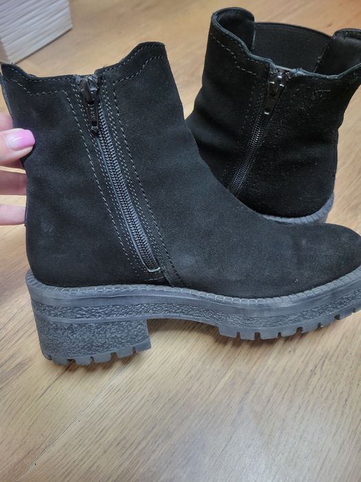 Trapery botki Venezia skóra r.37