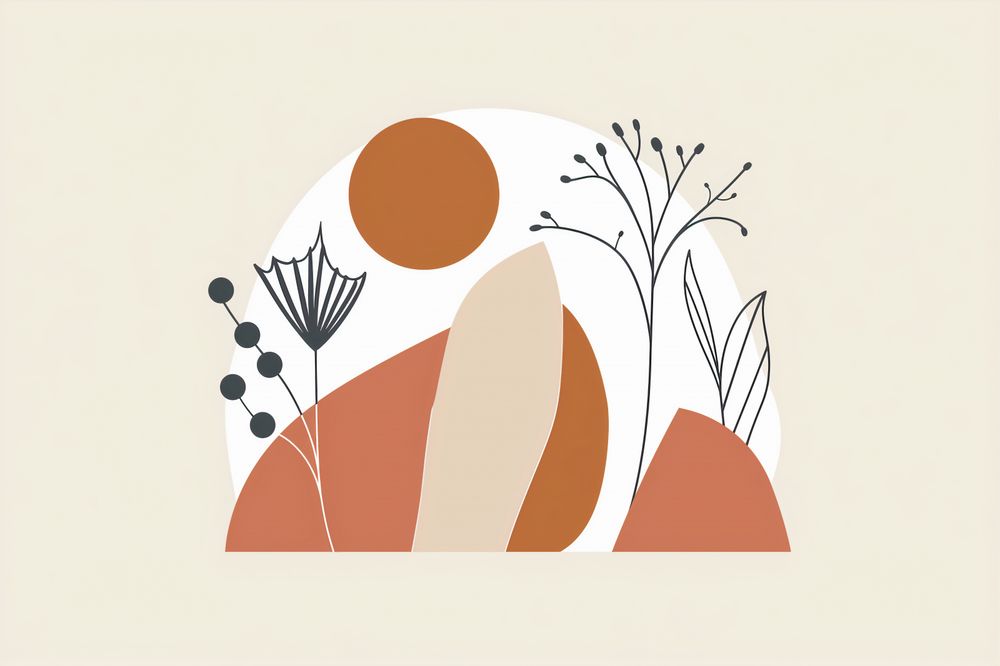 Plakat 30x20cm Organiczny Splot