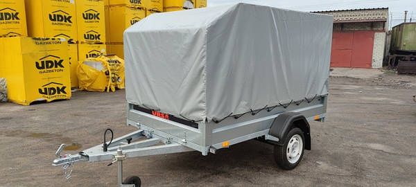 Прицеп причіп легкового автомобіля оцинкований