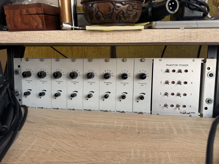 8 kanałowy preamp LAWO V970/3-74