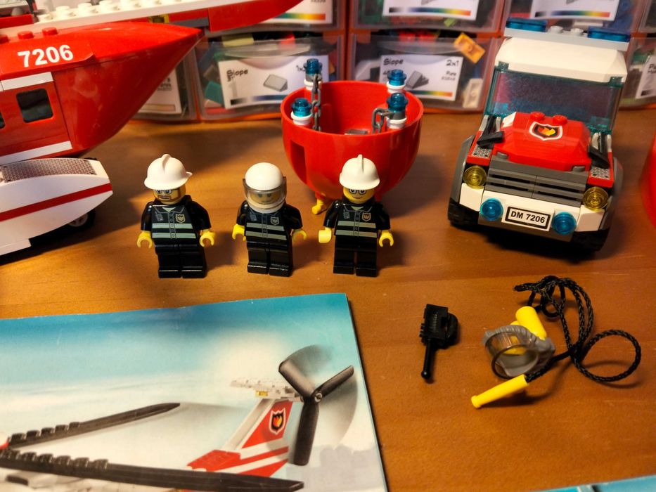 Lego city 7206 Fire Helicopter