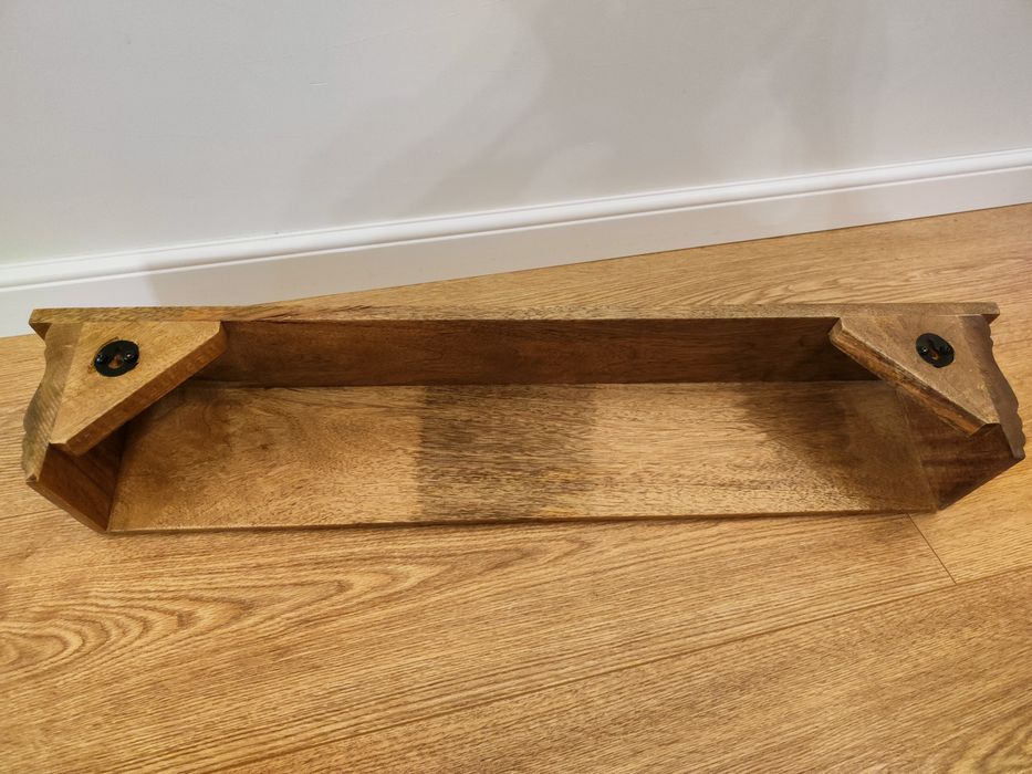 Półka lite drewno Mango 80 cm
