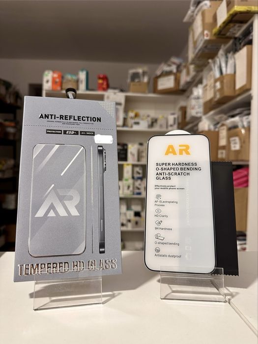 Szkło hartowane antyrefleksyjne odbijające światło do IPHONE 17 PRO
