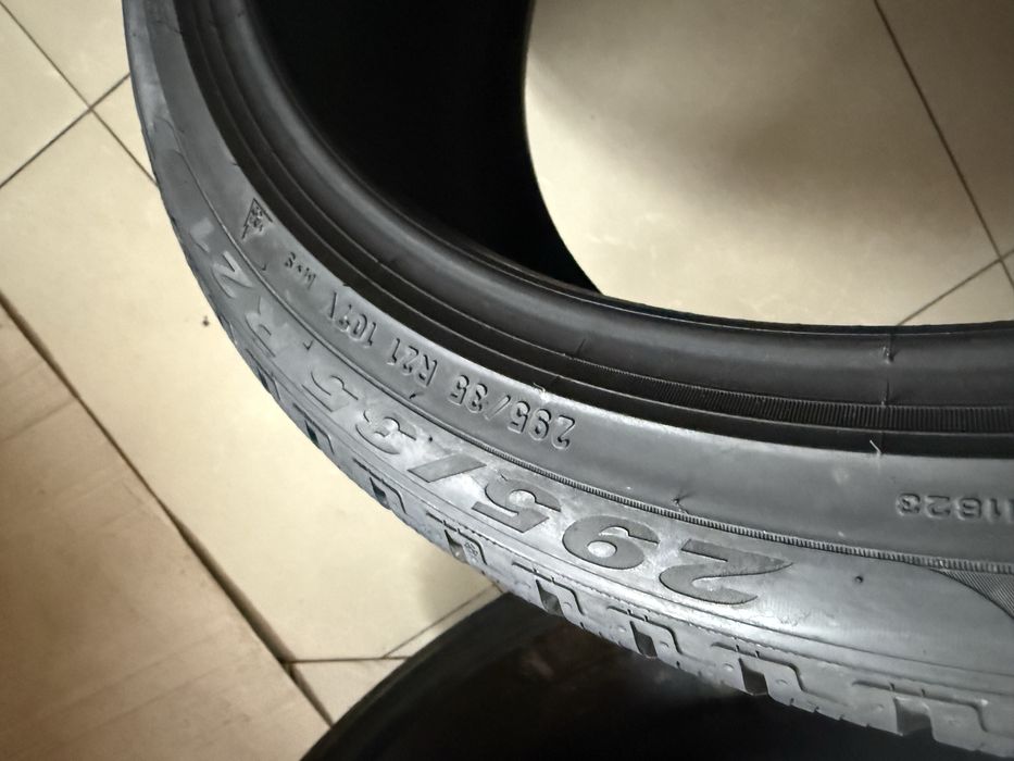 Шини зимові різноширокі 295/35/21 265/40/21 Pirelli зимние шины
