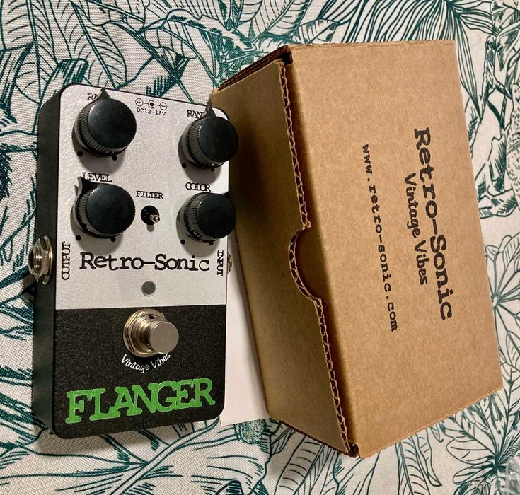 Pedal Flanger Retro-Sonic Vintage Vibes