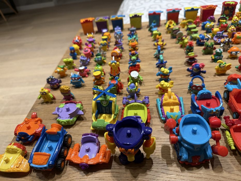 Super Zings, figurki, domki, pojazdy