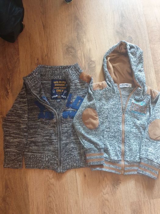 2 bluzy chłopięce rozmiar 104