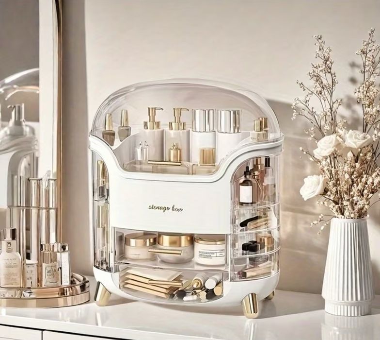 Великий органайзер для косметики косметичний аксесуари