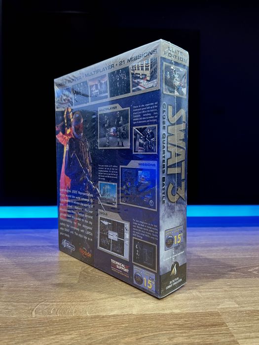 SWAT 3 Elite Edition nowy FOLIA (PC EN 2000) BIG BOX UK wydanie