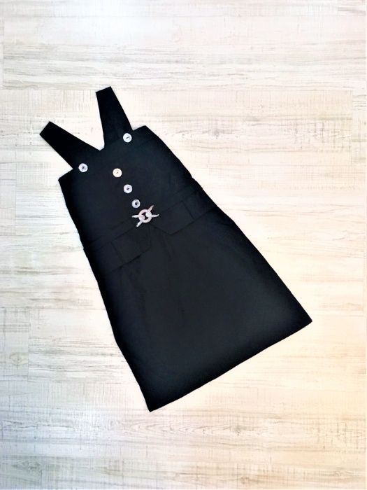 Стильный сарафан, комбинезон, форма школьная NANDO, 164 р.