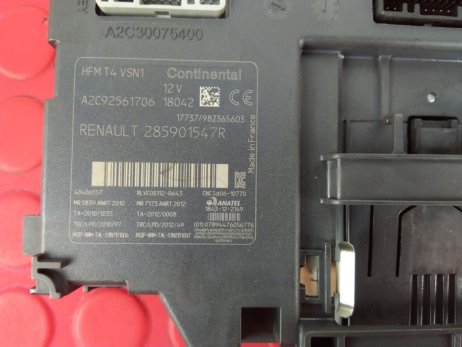 Leitor da Chave de Cartão 285901547R - RENAULT CLIO IV