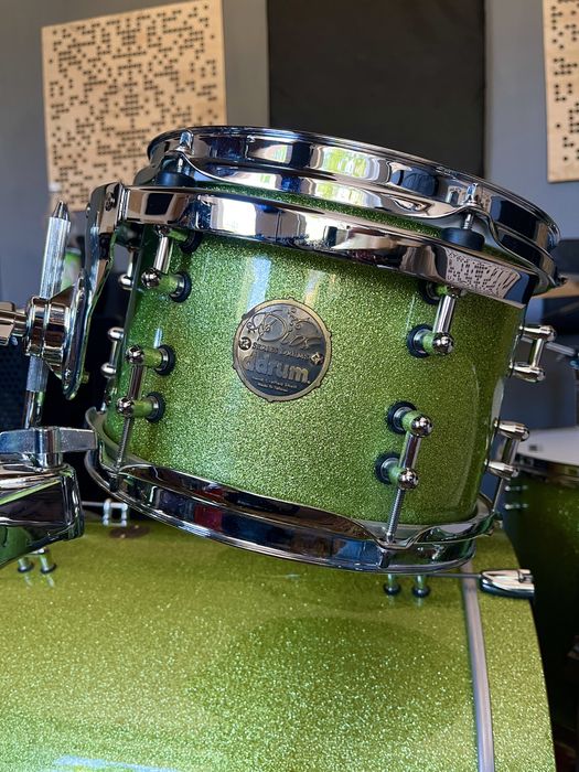 Ddrum Dios Maple (Green Sparkle) – Pro Shell Set + Werbel (100% North American Maple)