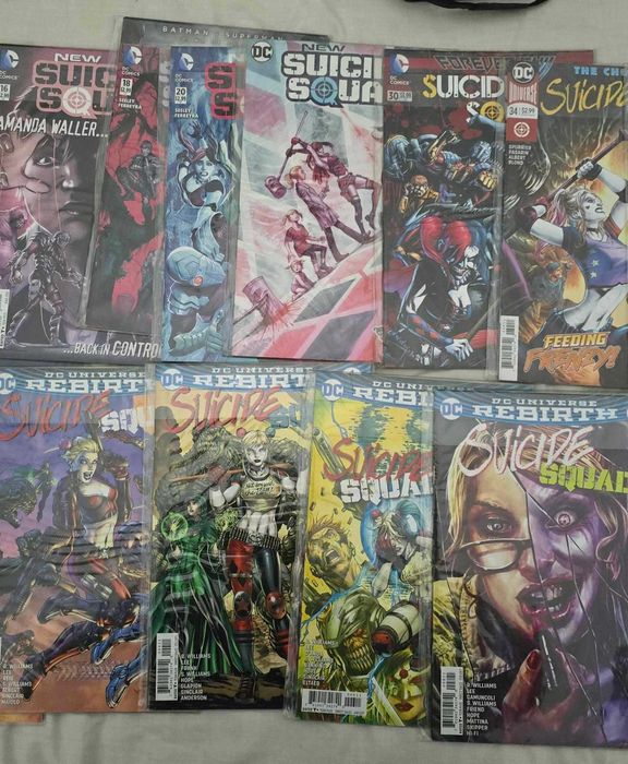 BD americana - Comics - Suicide Squad (Esquadrão Suicida). Aventuras