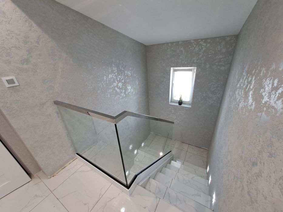 Balustrady wewnętrzne lakierowane proszkowo